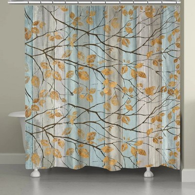 Laural Home Watercolor Wanderlust Shower Curtain