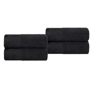 Charming Floral Accent Cotton Towel Set by Blue Nile Mills - 1 of 4