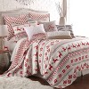 Silent Night Joy Decorative Pillow Gray - Levtex Home - 3 of 3