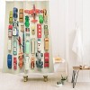 Deny Designs Kids' Cassia Beck Free Parking Shower Curtain - 2 of 3