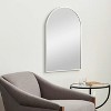 DOMETOUR 20x30 Inch Metal Framed Arched Bathrrom Mirror for Wall - 4 of 4