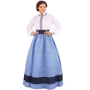 HalloweenCostumes.com Prairie Dress Women's Costume - 1 of 2