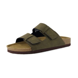 CUSHIONAIRE Men's Lynx Cork footbed Sandal with +Comfort - 1 of 4