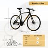 VASIP 24-Speed Hybrid Disc Brake 700C Road Bike for Men & Women, Great for Urban Mobility and Weekend Escapes - 3 of 4