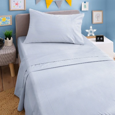 Kids 4 Piece Bed Sheet Set - Cute & Cozy Wrinkle-Resistant with Vibrant Designs - CGK Linens.