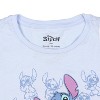 Seven Times Six Disney Girls' Lilo & Stitch Experiment 626 Stitch Design T-Shirt Blue - 4 of 4