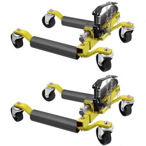 2PCS Car Wheel Dolly with Hydraulic Tire Jack, 1500LBS Capacity Trailer Dolly for Vehicle Positioning for Truck Rv Trailer - 1 of 4