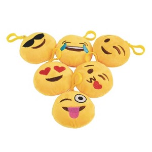 U.S. Toy Plush Emoji Clip (Pack of 12) - 1 of 1