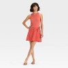 Women's Tie Mini A-Line Skirt - A New Day™ - 3 of 3