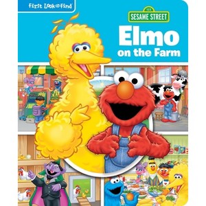 Sesame Street: Elmo on the Farm First Look and Find - by  Pi Kids (Board Book) - 1 of 1