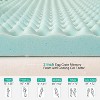 PDTEND Egg Crate Gel Infused Memory Foam Cooling Ventilated Breathable Mattress Topper - 4 of 4