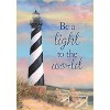 Coastal Lighthouse Summer House Flag Shoreline Pier 28" x 40" Briarwood Lane - 3 of 4