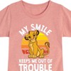Girls' - Disney - Simba Fitted Short Sleeve Graphic T-Shirt - 2 of 4