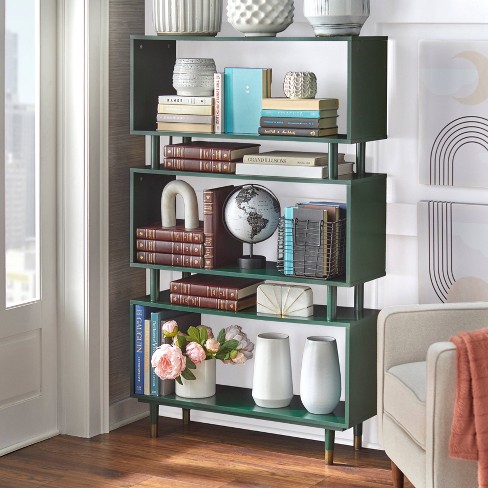  ALAZA Bookshelf in Library Old Women's Mid Waisted