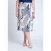 ELOQUII Women's Plus Size Pleated Midi Skirt - 3 of 4