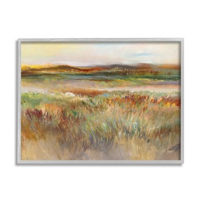 Stupell Industries Countryside Grassland Nature View Framed Giclee