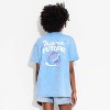 Adult Poppi Taste the Future Short Sleeve Graphic T-Shirt - Blue - 2 of 4