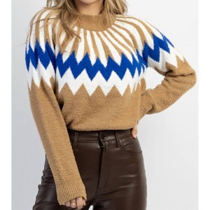 Women's TIS THE STARBURST SWEATER - CEZELE - 1 of 4