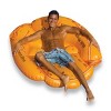 Swimline 62" Inflatable Baseball Glove 1-Person Swimming Pool Raft Float - Orange - 2 of 3
