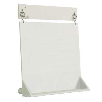 Flipside Products Magnetic Dry Erase Wall Easel With Paper Roll