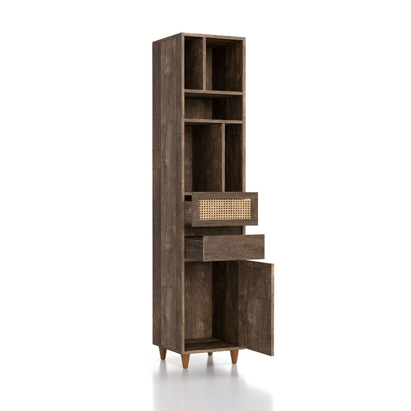 Niles Storage Media Tower Reclaimed Oak - HOMES: Inside + Out, 6 of 11