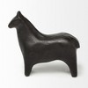 HomeRoots 6" Gold Metal Horse Tabletop Sculpture - 4 of 4