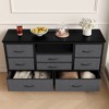 COZONY 8-Drawer TV Stand Dresser 47" Wide - Spacious Storage Chest with Power Outlets for Bedroom, Living Room & Entryway - 3 of 4
