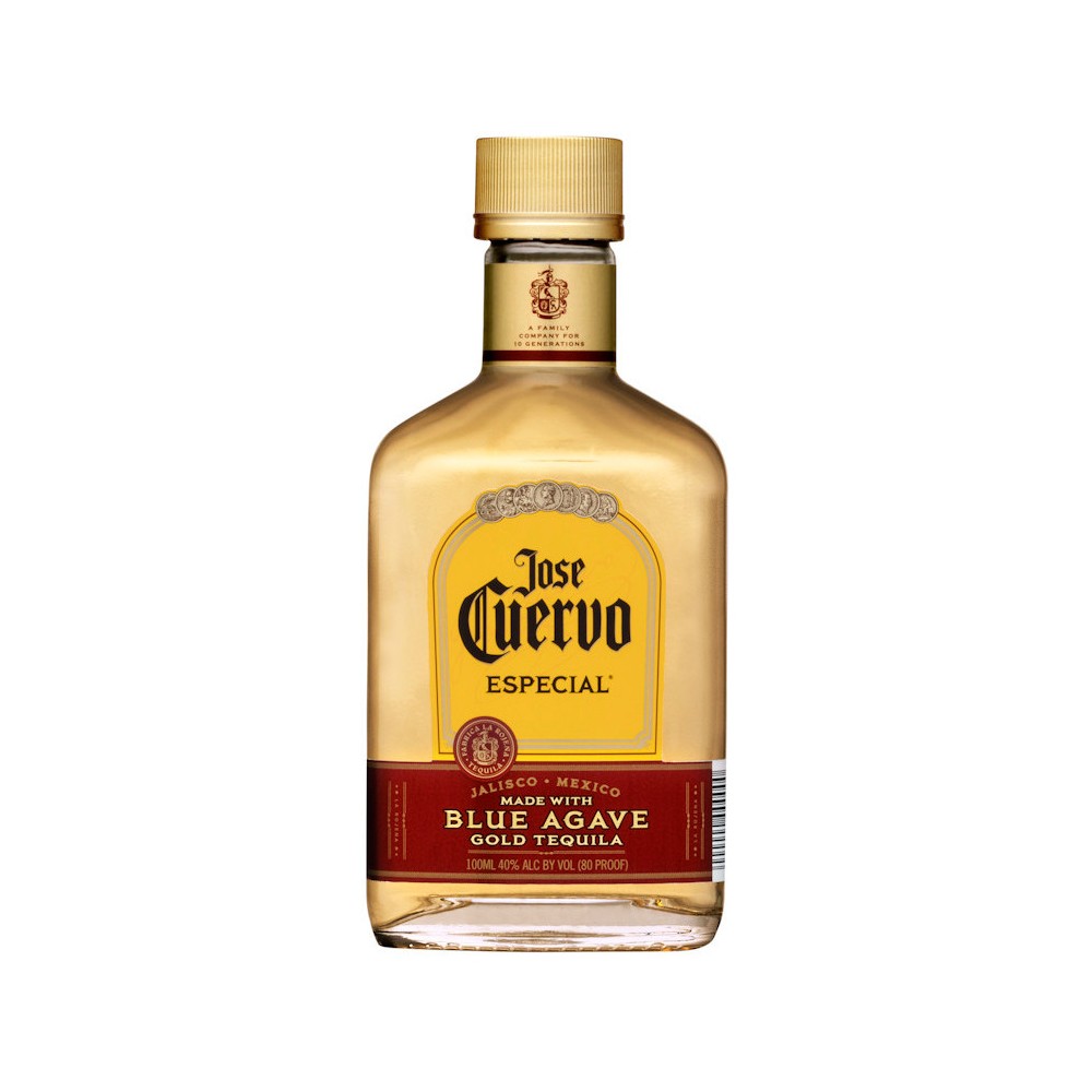 UPC 811538011983 product image for Jose Cuervo Especial Gold Tequila - 100ml Bottle | upcitemdb.com