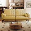 Kayamas 70" Small Loveseat Sofa Small Couch for Living Room, Comfy Love Seat with Removable Washable Cover and Solid Wood Frame - 3 of 4
