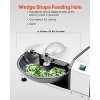 VEVOR Food Processor & Vegetable Chopper, 3000RPM Food-Grade Stainless Steel Food Processor Chopper with S-Curve Blade, Multifunctional, Gray - 4 of 4