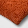 Cable Knit Throw Pillow - Threshold™ - image 4 of 4