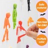 Joyfy 48 PCS Halloween Stretchy Sticky Hand Toys Skeletons, Halloween Party Favor Goodie Bag Fillers, Kids Classroom Carnival Game Prizes - 3 of 4