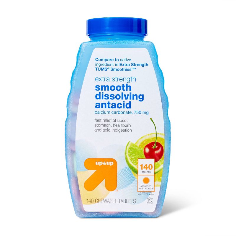 Antacid Smoothie Digestive Tablet 140ct - up &#38; up&#8482;, 1 of 5