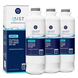 Mist Samsung DA97-17376B Compatible with DA97-08006C, HAF-QIN, HAF-QIN/EXP Refrigerator Water Filter (3pk) - 1 of 4