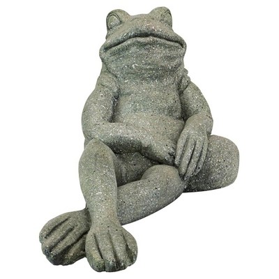 Design Toscano The Most Interesting Toad In The World Frog Garden Statue - Gray