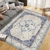 Short Pile Area Rugs for Living Room Carpets Boho Washable Large Rugs for Bedroom Modern Vintage Classic Lounge Rug - 3 of 4