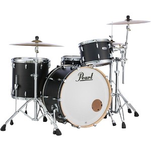 Pearl Masters Maple 3-Piece Shell Pack Matte Black Mist - 1 of 4