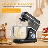 660W 7.5QT Stand Mixer - 10-Speed Dough Mixer with Tilt-Head, Dishwasher-Safe Accessories - 3 of 4