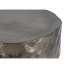 CT-90-30-30 Modern Style Coffee Table made with Metal in Nickel(NJ Inventory) - 3 of 4