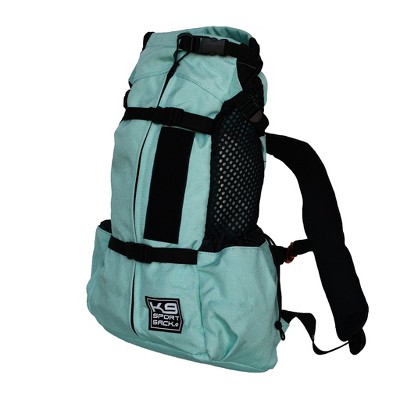 Medium Mint Green Soft Sided Dog Carrier Backpack