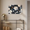 Art Remedy Navy Elegance Floral Elegant realistic Floral Wall Art Unframed - 2 of 4