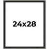 PosterPalooza | Antique Black Picture Frame - UV Acrylic, Foam Board Backing, Hanging Hardware - 2 of 4