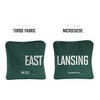 Skip's Garage | Gameday East Lansing Synergy Pro Cornhole Bags (Set of 4) - 2 of 4