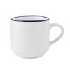 (4 pack) Blue Rim Stoneware Mug - 2 of 4
