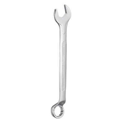 Unique Bargains CR-V Steel Nickel Plated Metric 12-Point Box End Combination Wrench