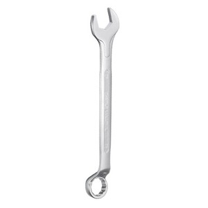 Unique Bargains CR-V Steel Nickel Plated Metric 12-Point Box End Combination Wrench - 1 of 4