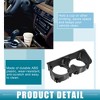 Unique Bargains Car Cup Holder Insert A2218130014 for Mercedes-Benz W221 2009-2012 Black - 3 of 4