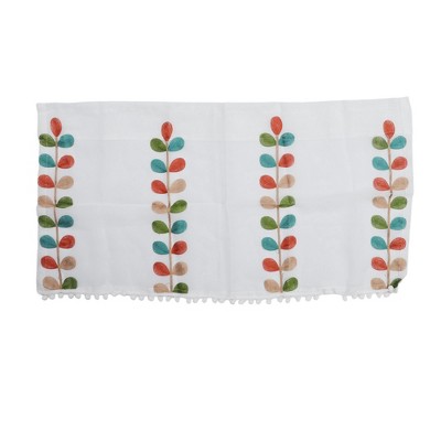 Unique Bargains Kitchen Curtains Short Kitchen Curtains with Eyelets 57.09"L x 17.72"W White
