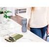 Elanze Designs Faith Hope Love Anchor Dusty Lavender 20 ounce Stainless Steel Travel Tumbler - 4 of 4
