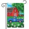 Sunshine Barn Summer Garden Flag Farm Fresh Pickup 18" x 12.5" Briarwood Lane - 2 of 4